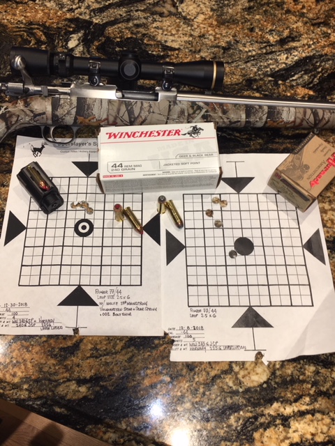 Erik's 77/44 Rifle Targets